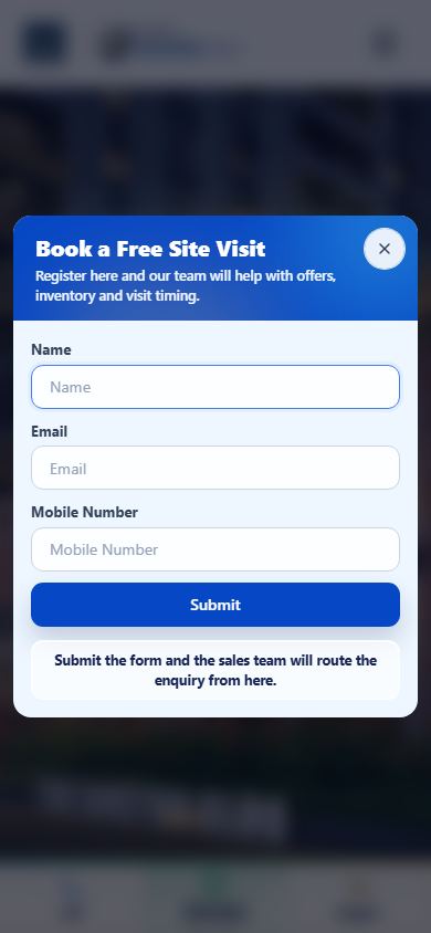 Pride World City mobile homepage preview
